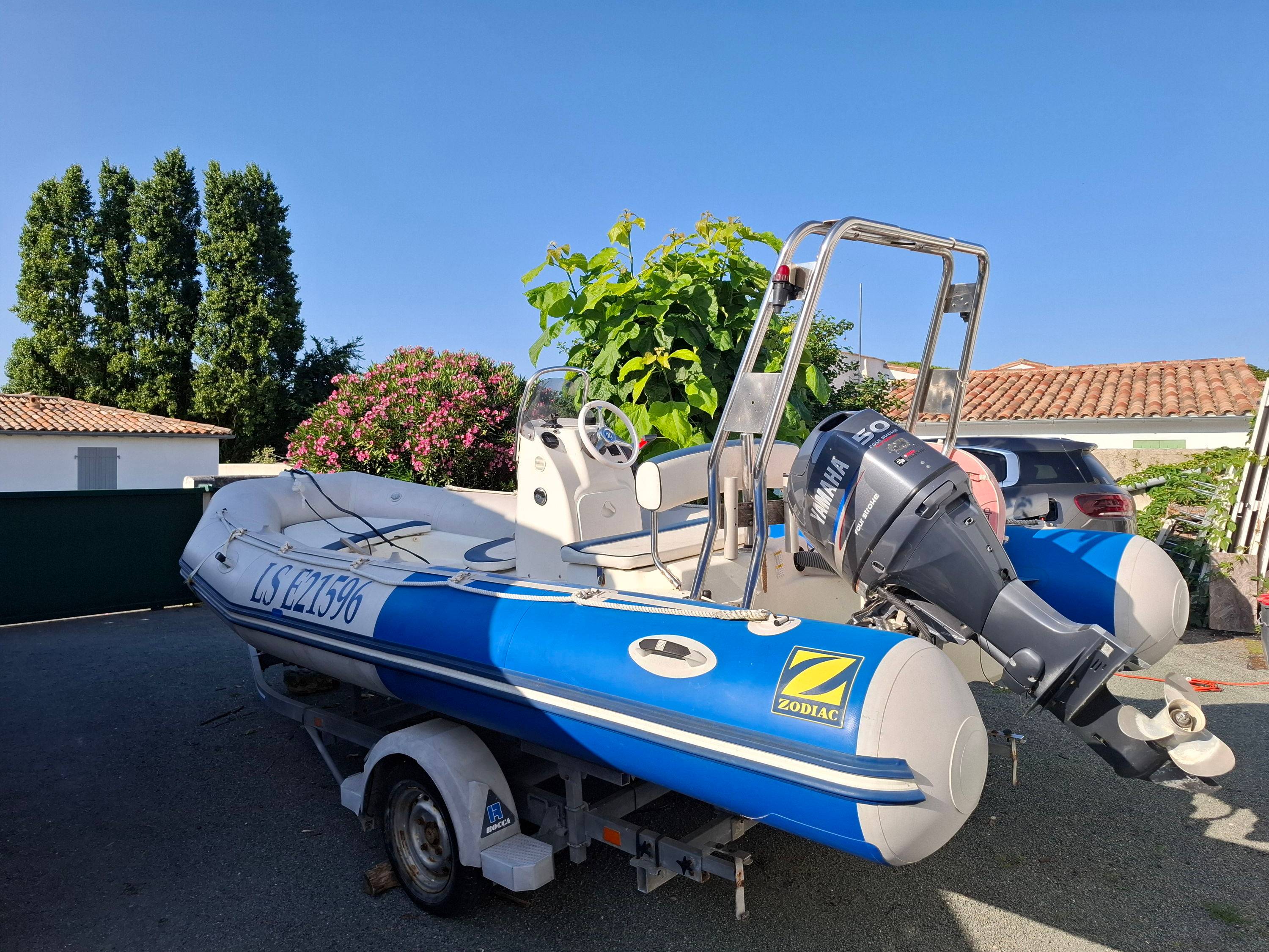 Bateau zodiac medeline 500