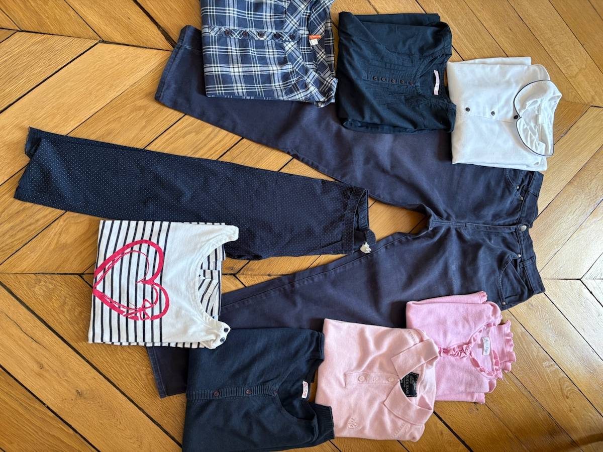 Vends lot vêtements 14 ans Vert Baudet, CFK, DPAM et autres - Taille 14 ans