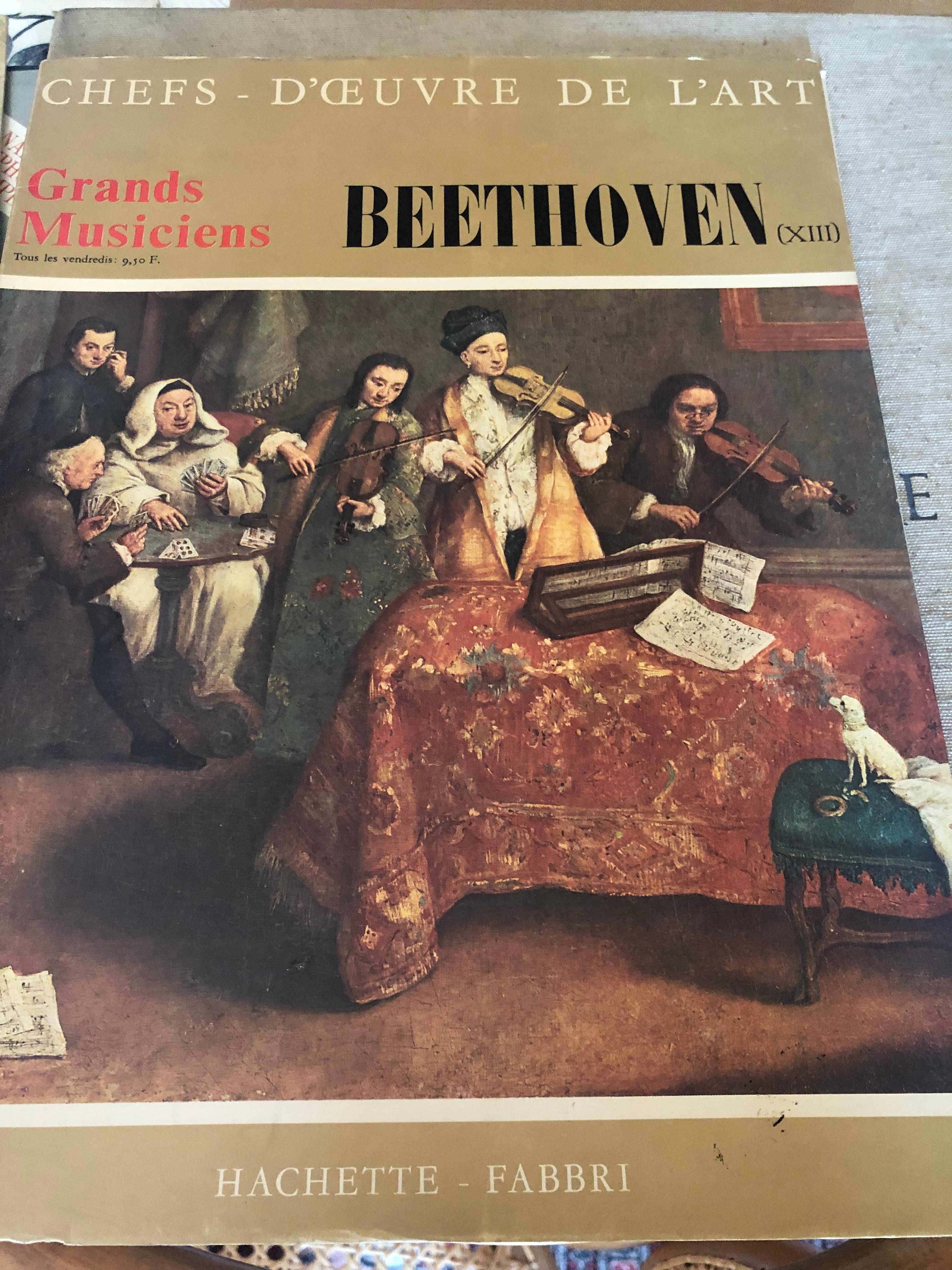 Beethoven - collection grands musiciens - chefs d’œuvre de l’Art