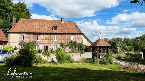 Vends Belle demeure du XVIIe siècle dans le Pays de Bray - 6 chambres, 266m², Saint-Saire (76)