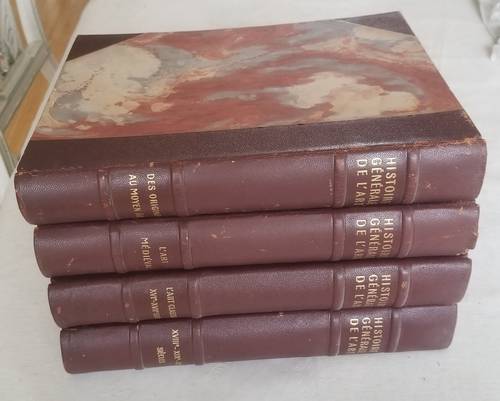 Très belle «Histoire Générale de l’Art» - Huisman édition 1947 en 4 volumes