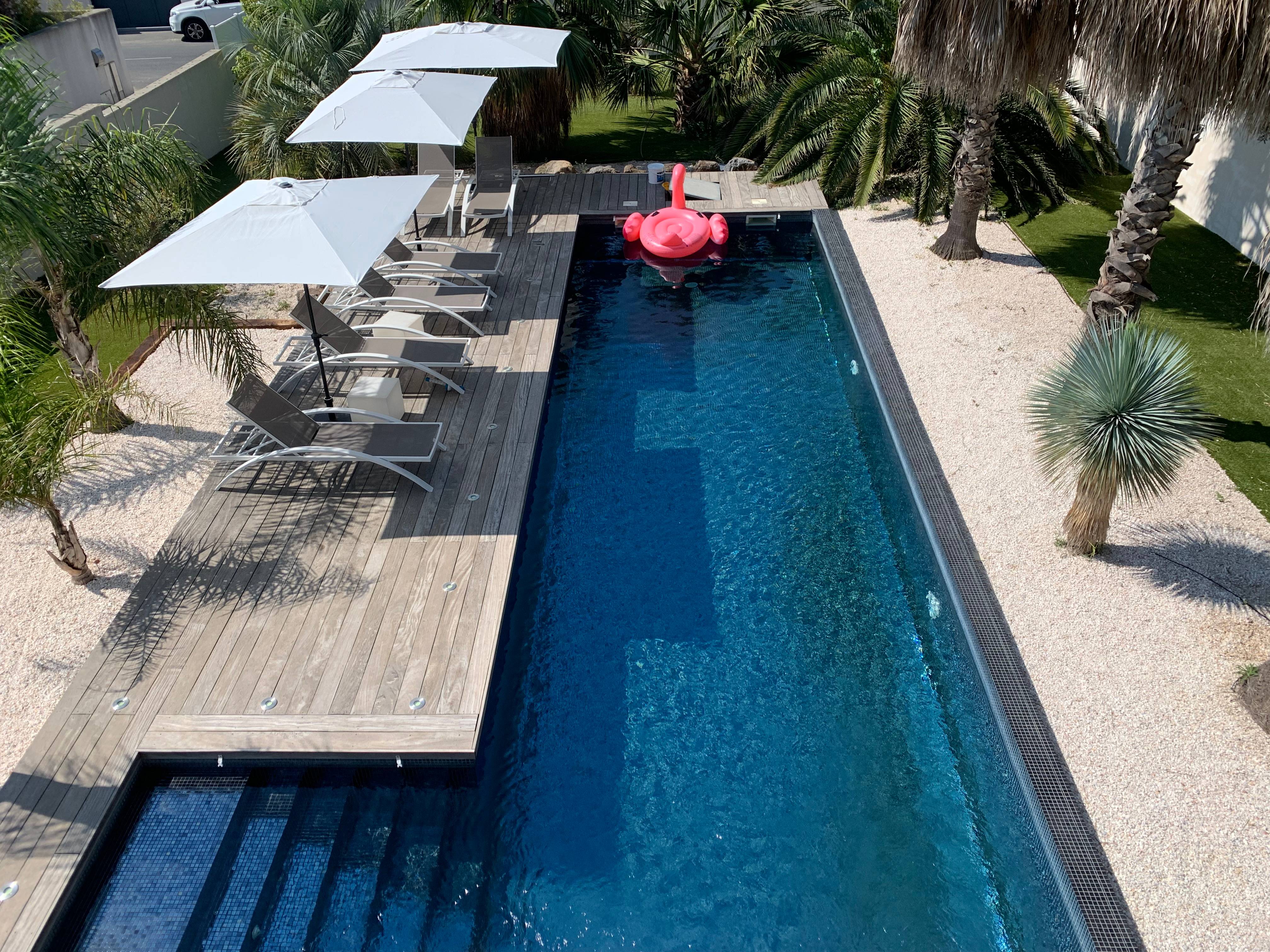 Loue villa avec piscine à 5 minutes à pied de la plage - 8 couchages - Grau-d’Agde (34)