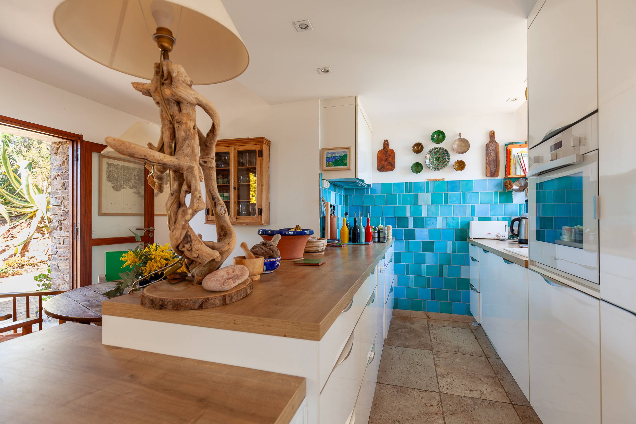 Loue maison à Var Gaou Bénat, vue mer privilégiée - 8 couchages, petite piscine