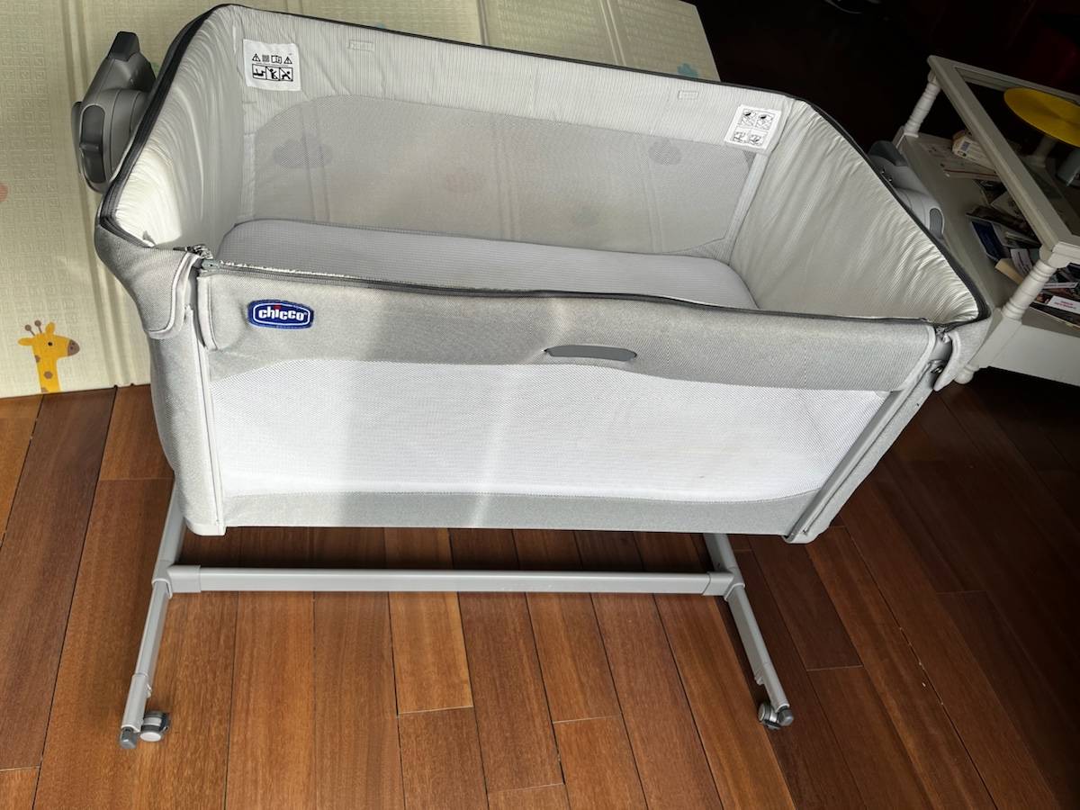 Berceau Cododo Chicco Next to me magic gris excellent état 140€ sur
