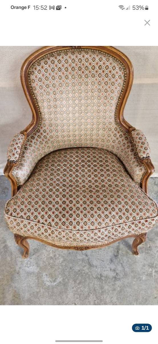 Vends 3 bergères identiques