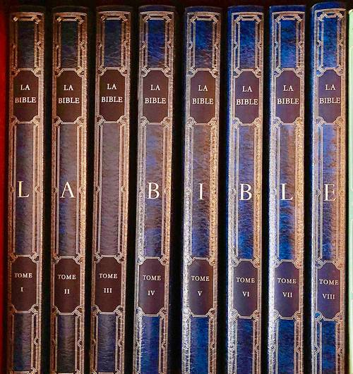 La bible en 8 volumes
