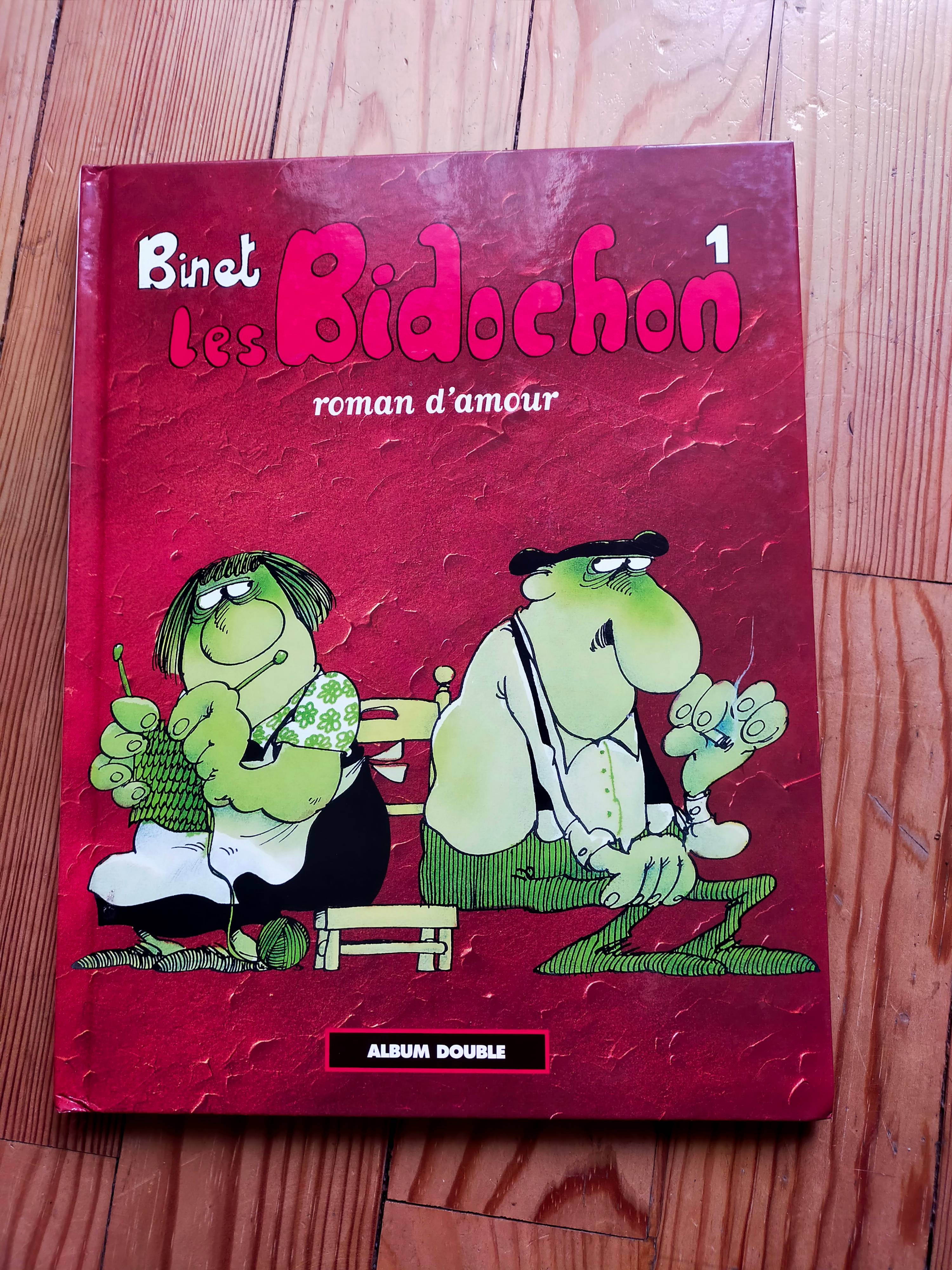 B.D. Les Bidochon album double Tomes 1 & 2 de Binet très bon état