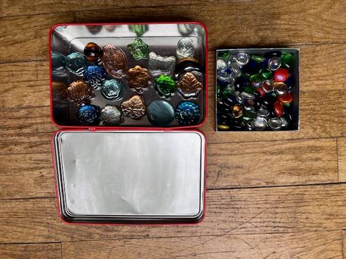 Vends lot de billes plates