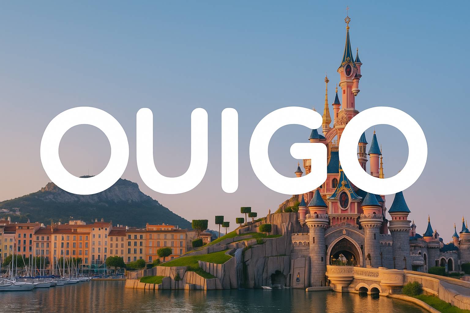 Propose 2 billets de train Ouigo Toulon → Marne-la-Vallée le 16 juin