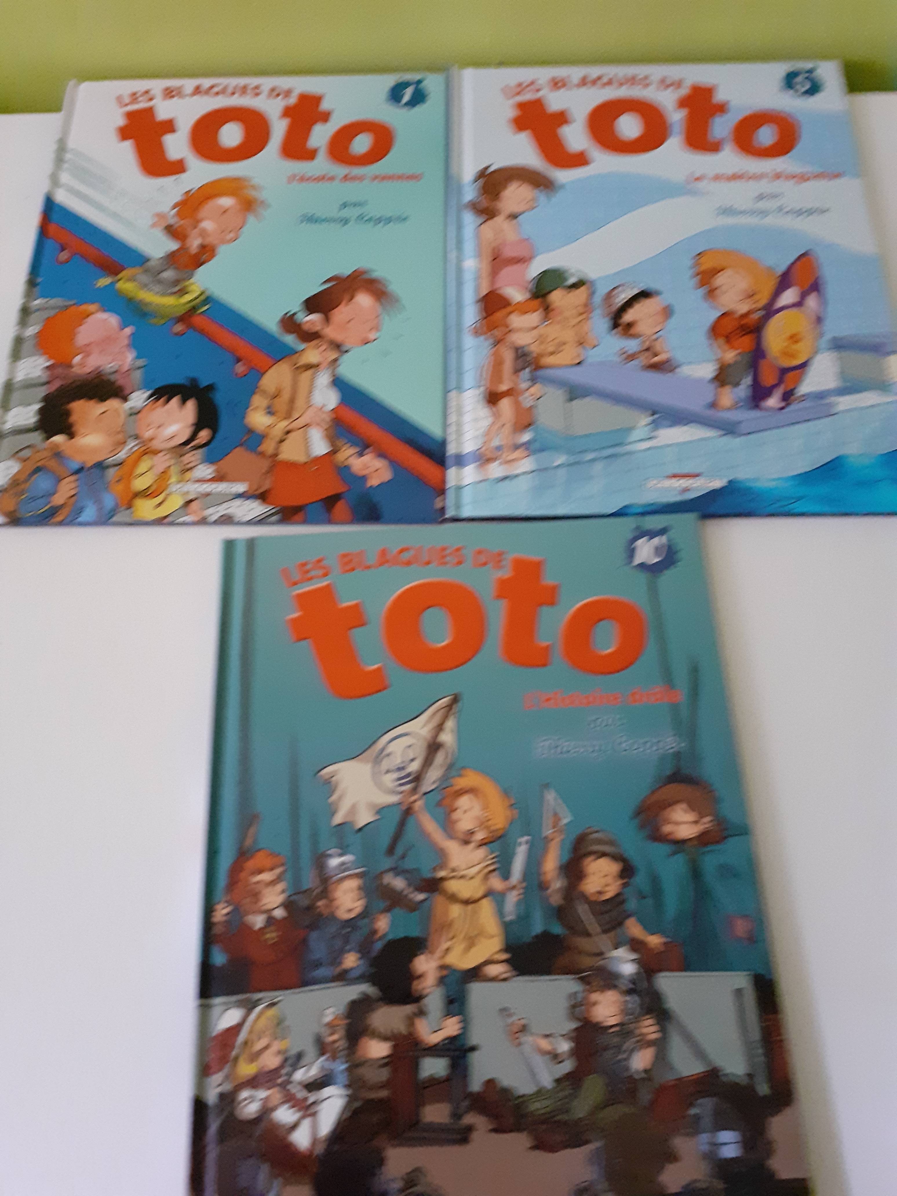Lot de 3 BD les blagues de Toto en parfait état sur Gens de Confiance