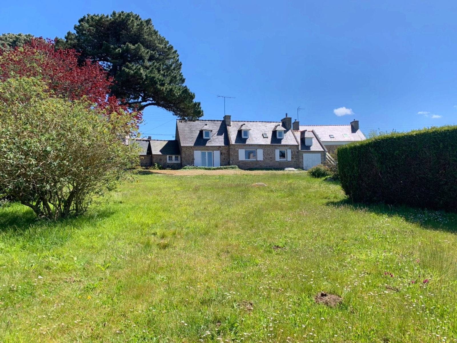 Loue maison bretonne avec vue mer à Port-Blanc, entre Paimpol et Perros-Guirec - 10 couchages - 4 chambres