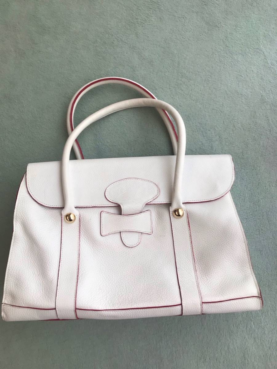 Sac à main blanc parfait etat