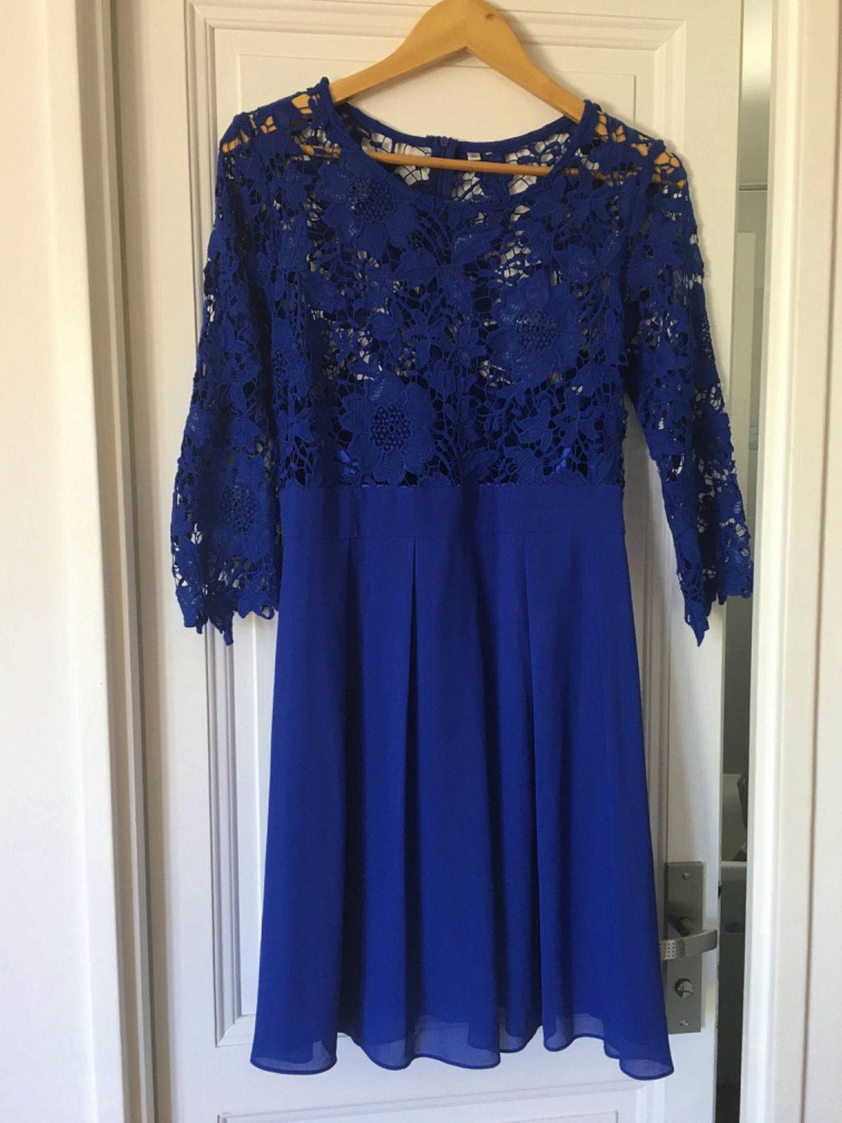 Robe bleue XL, taille 40