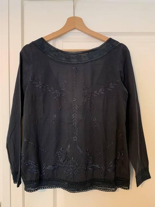 Blouse brodée Bash - Taille S