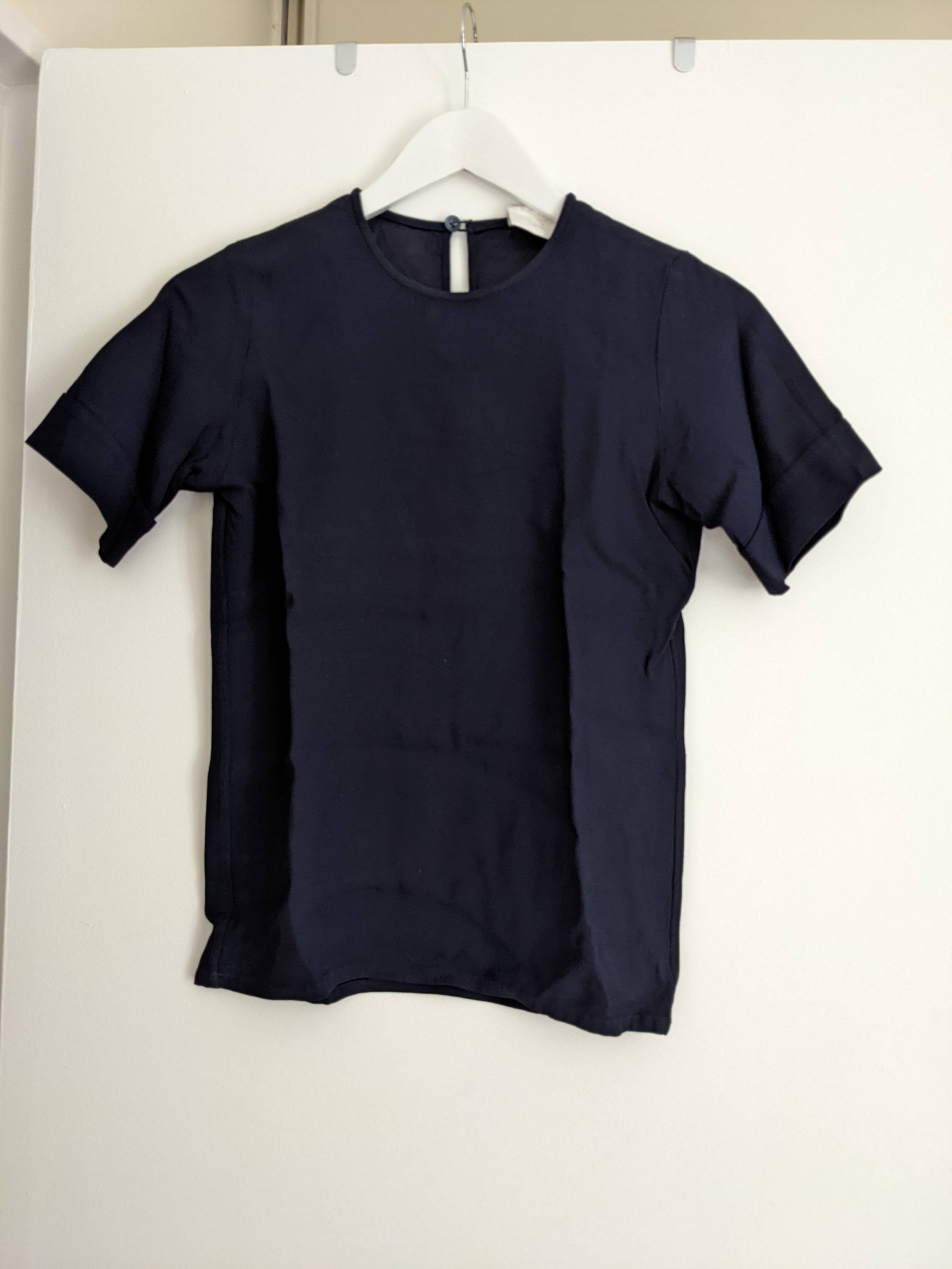 Blouse manche courte Yves Saint Laurent Rive Gauche XS