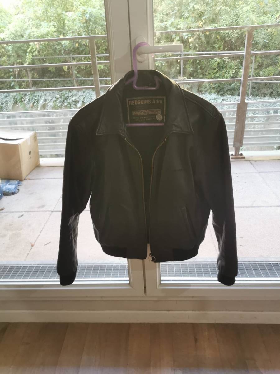 Beau blouson homme en cuir