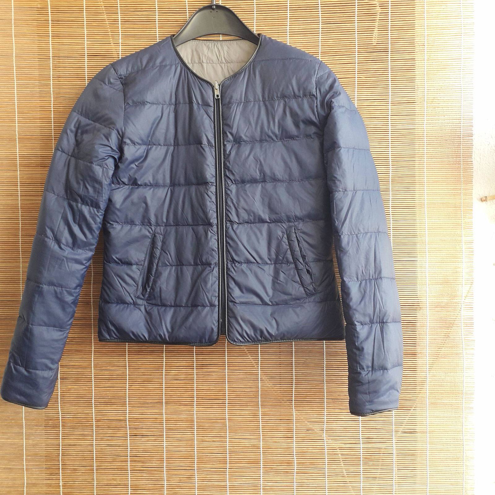 Blouson Réversible OKAIDI Taille 8 Ans - Marine/kaki - Très Bon état - Occasion