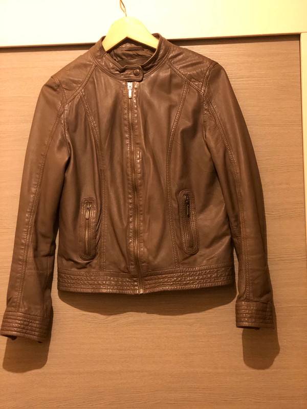 Blouson 100% cuir de mouton - Taille L