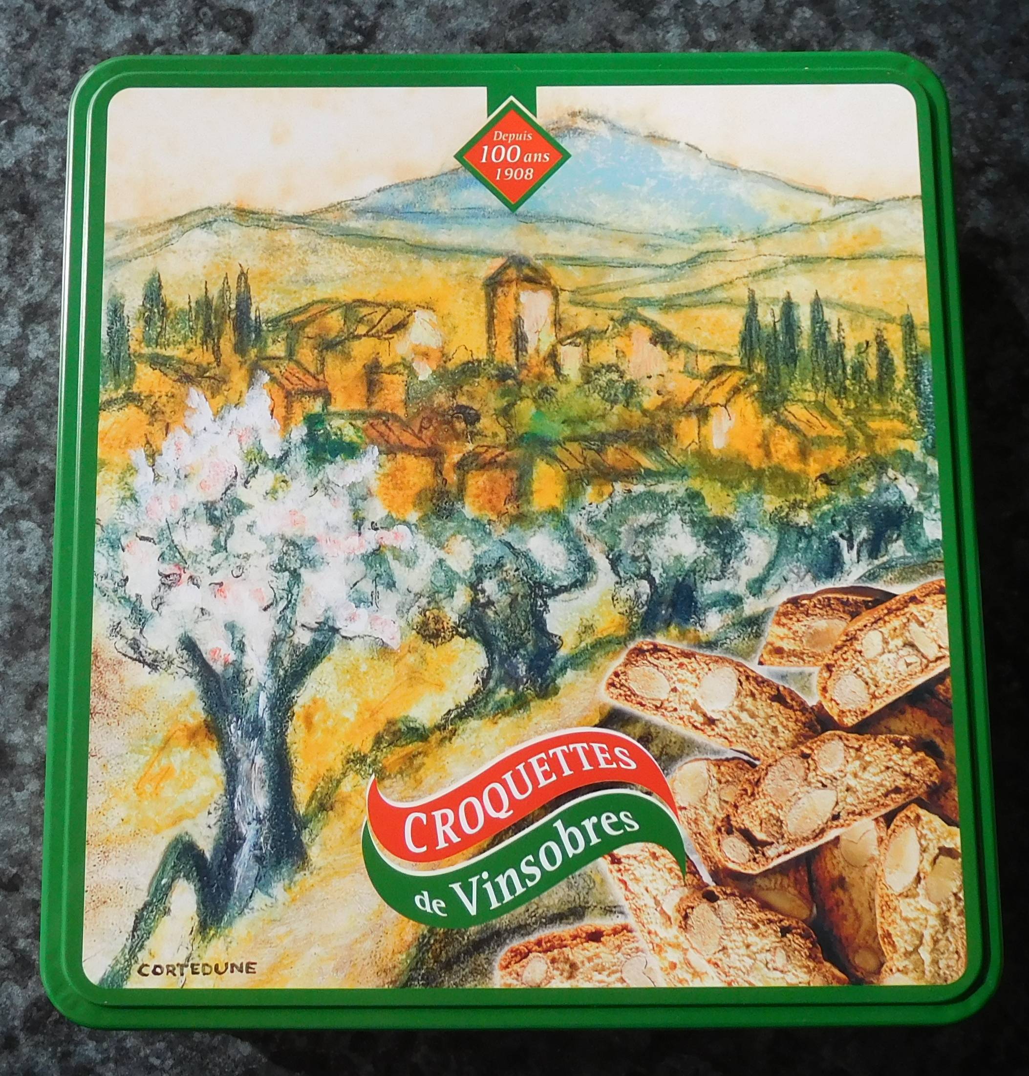 Vends boîte métal "Provence"
