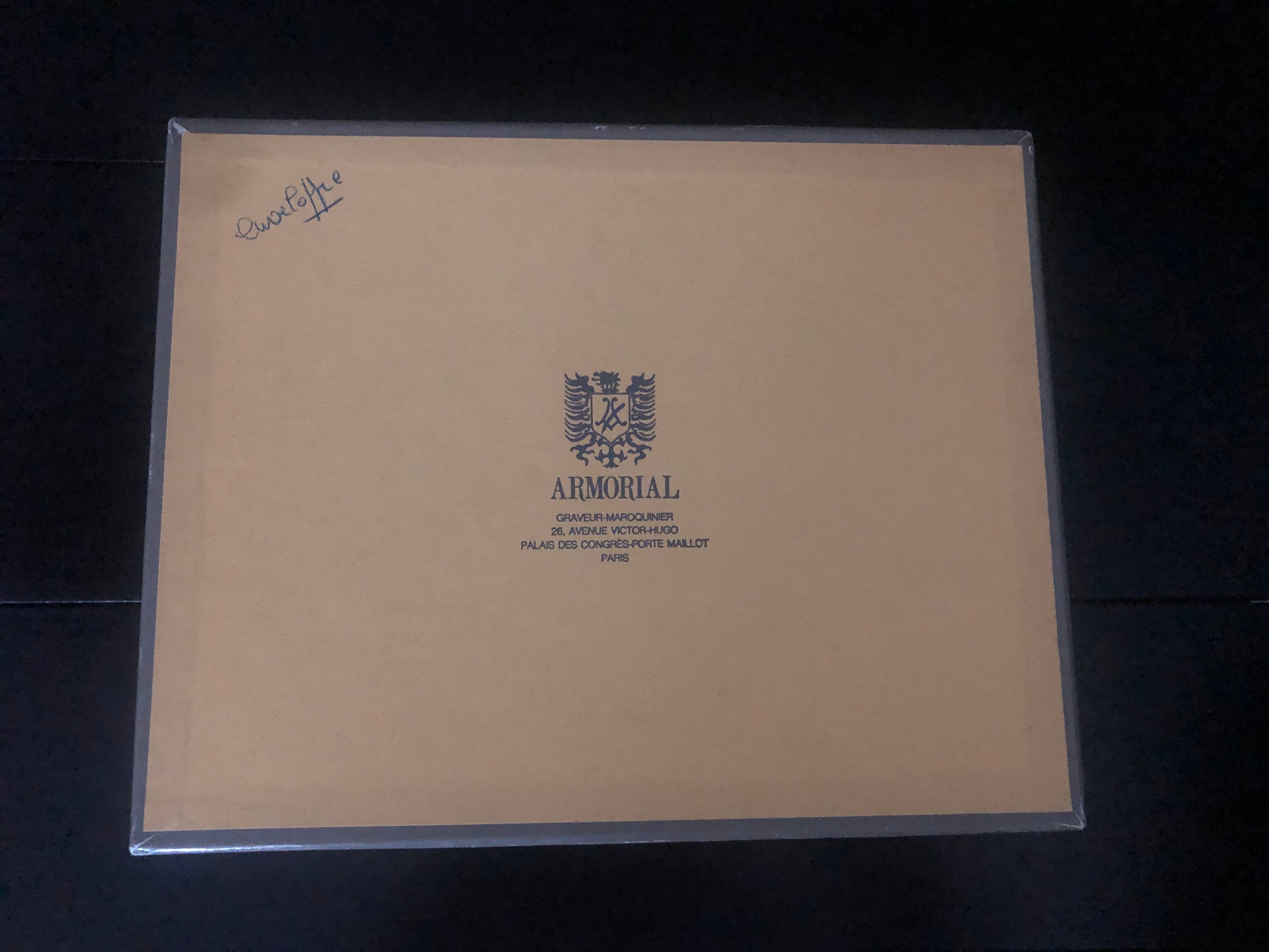 2 Boîtes de 70 petites enveloppes Armorial Neuves