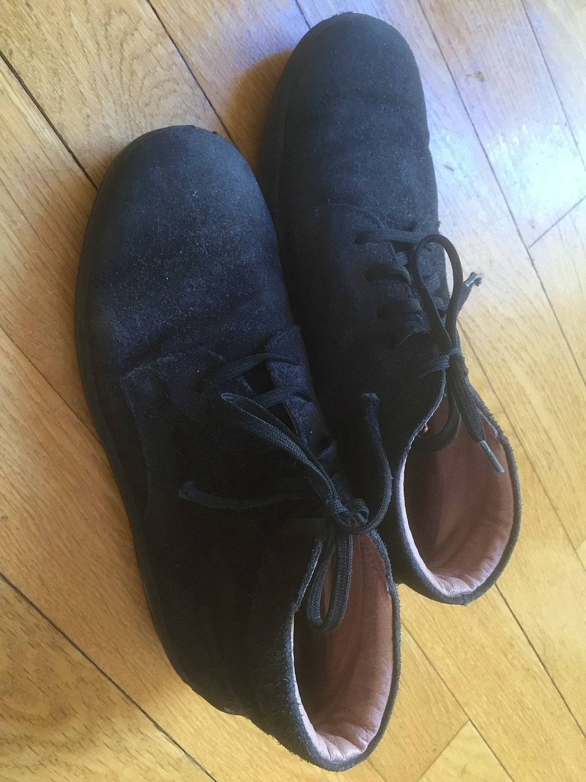 Boots nubuck noires T37