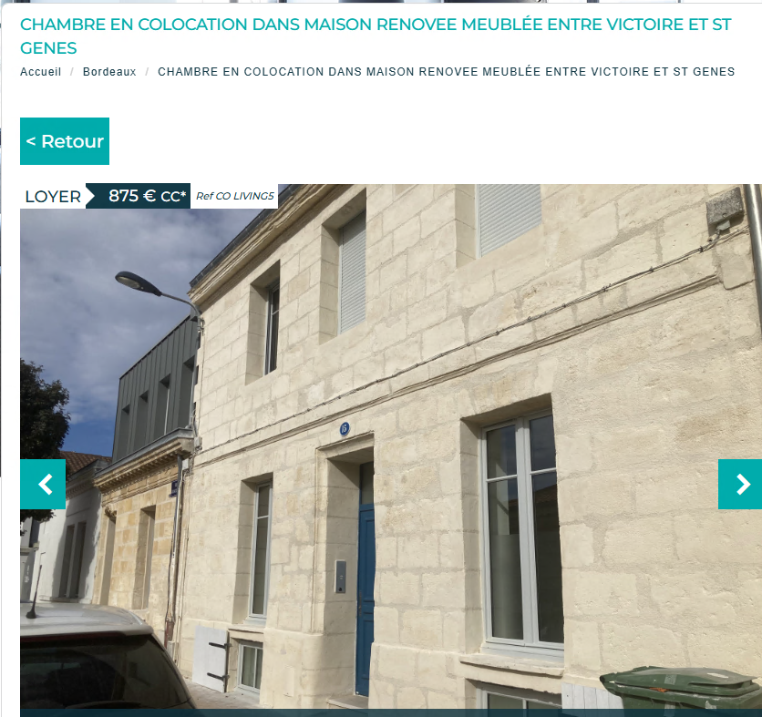 Une photo de l’annonce