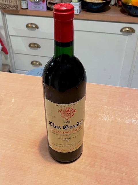 Bordeaux Lussac St Emilion - Clos Girodon 1985