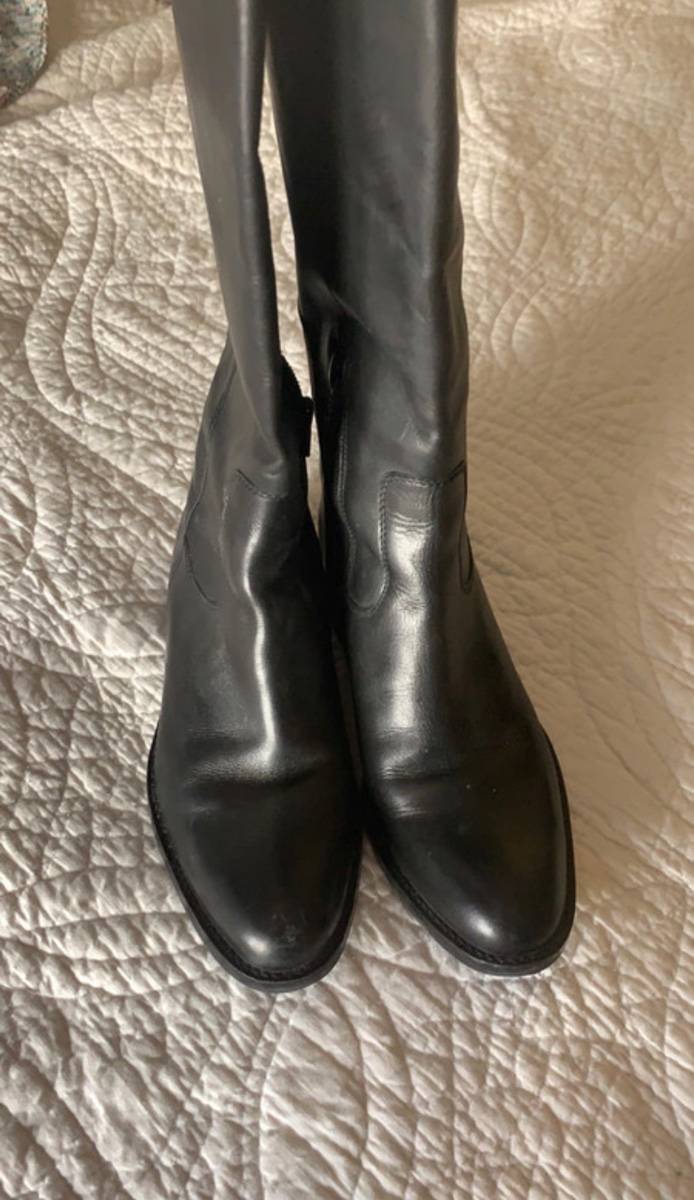 Bottes Cavalières FREE LANCE Riding – Cuir Noir Mat, Pointure 38.5/39, Excellent état