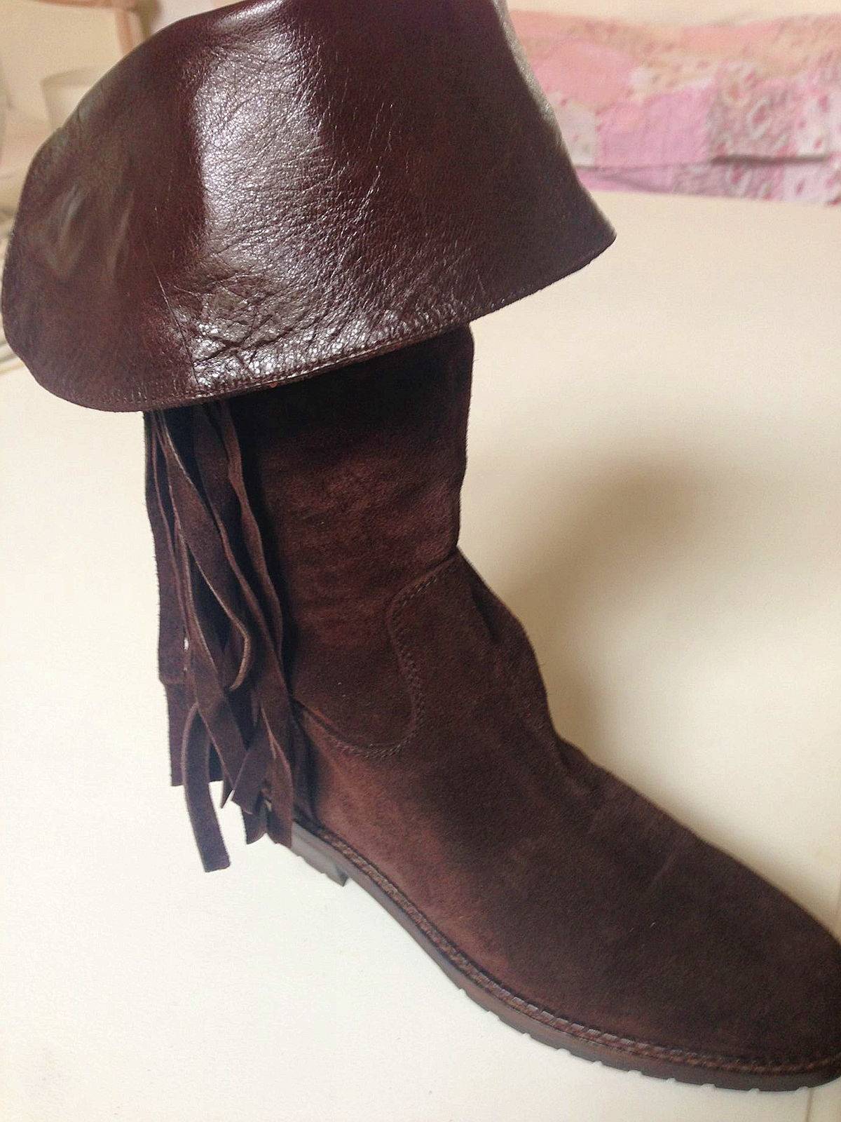 Bottes CHANEL daim - Pointure35/36
