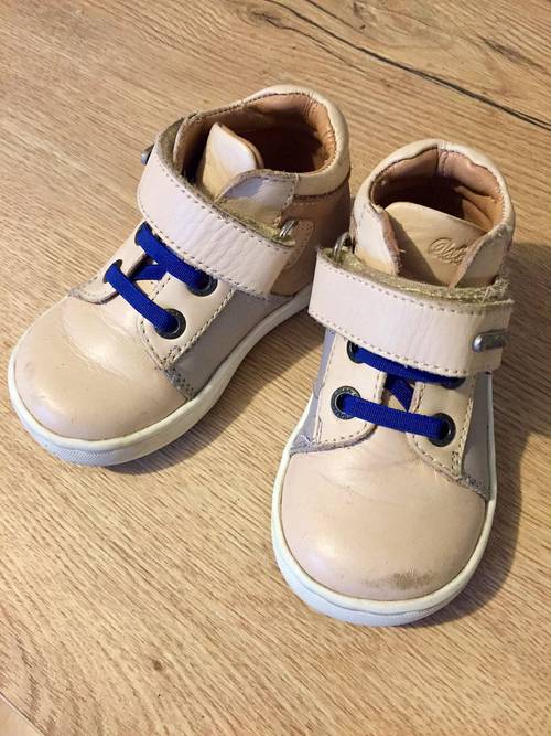 Bottines cuir enfant pointure 20