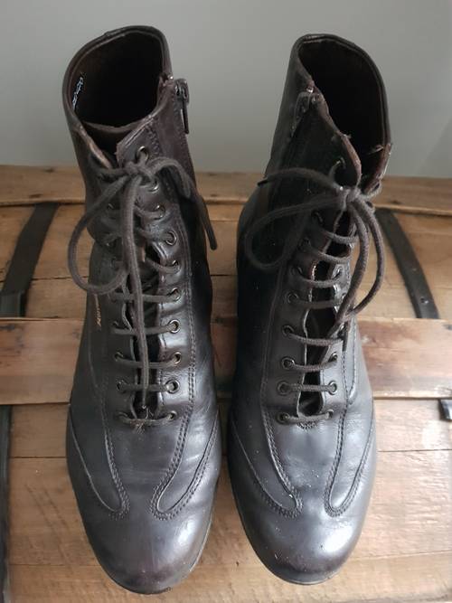 Bottines Mephisto cuir marron 36.5