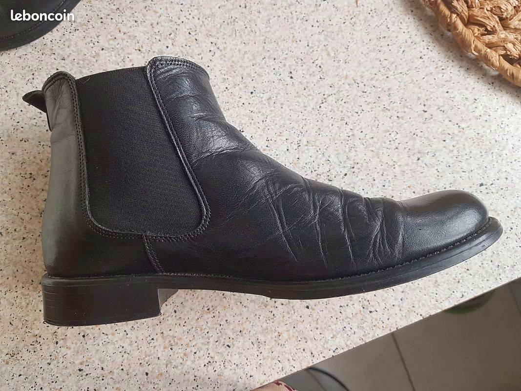 Bottines noires pointure 40-41