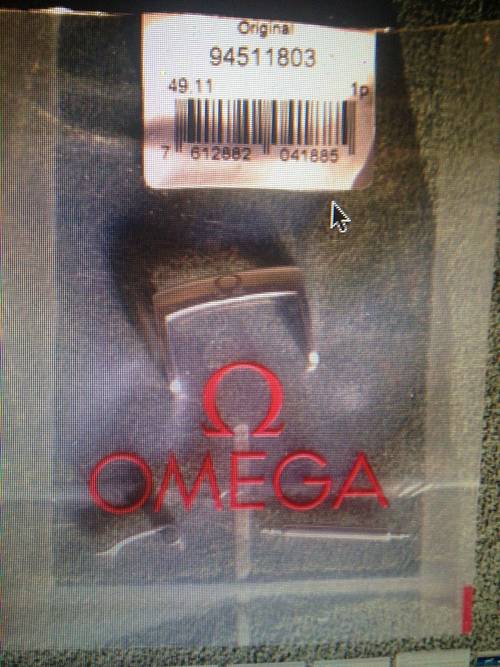 Boucle ardillon acier OMEGA