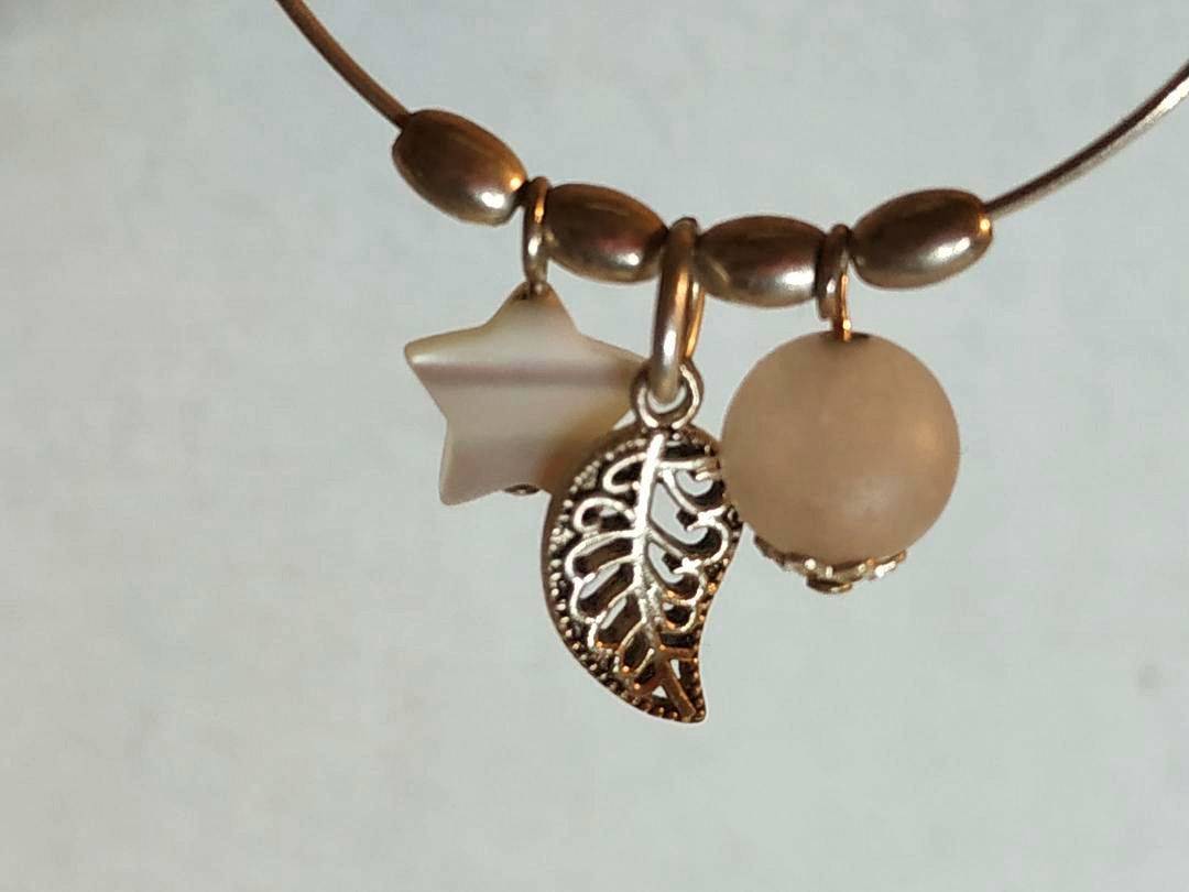 Boucles d’oreilles créoles argent et nacre, crochet ou autre