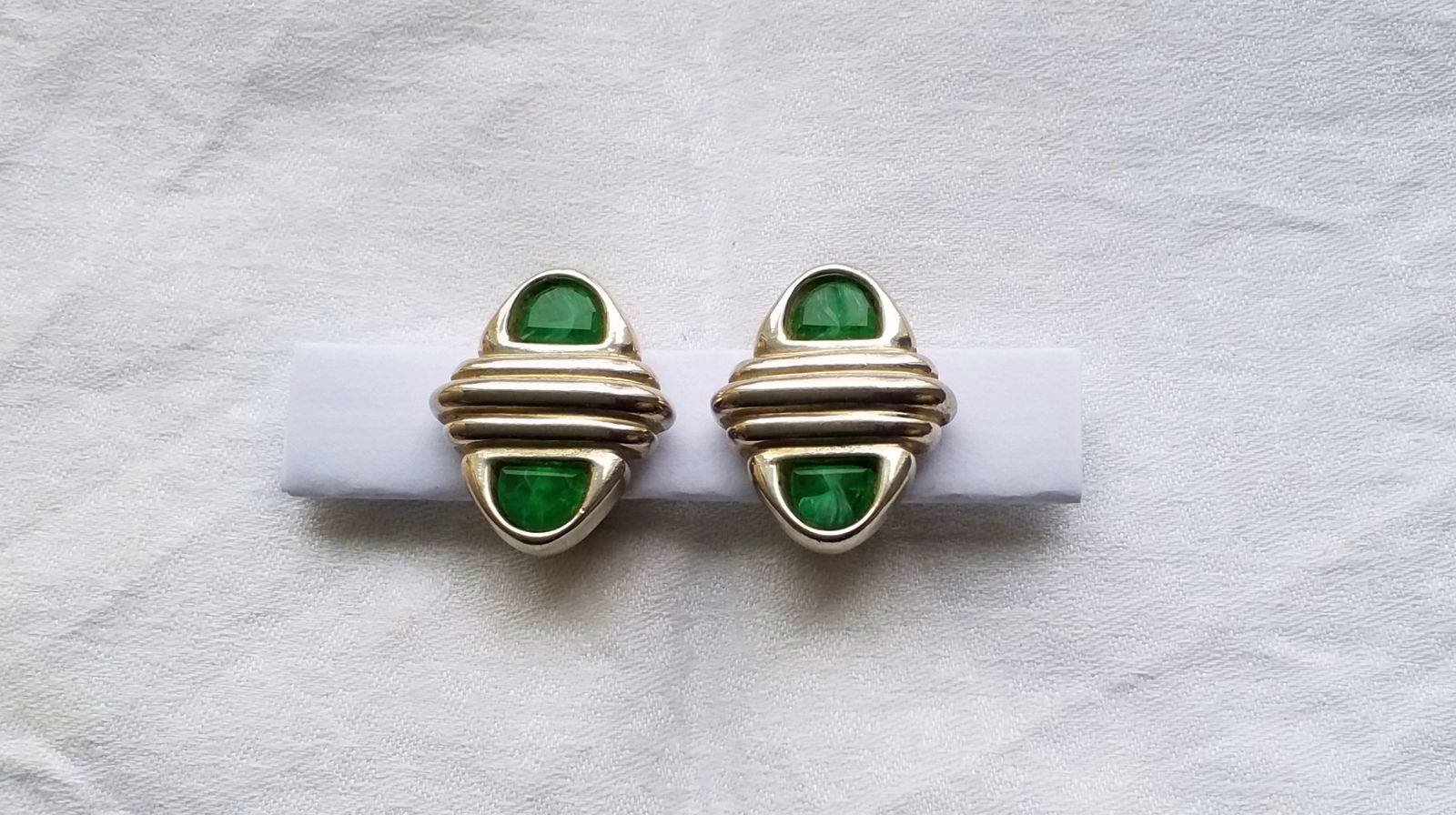 Boucles D’oreilles Clip Vintage Guy Laroche - Occasion - Fermoir Clips