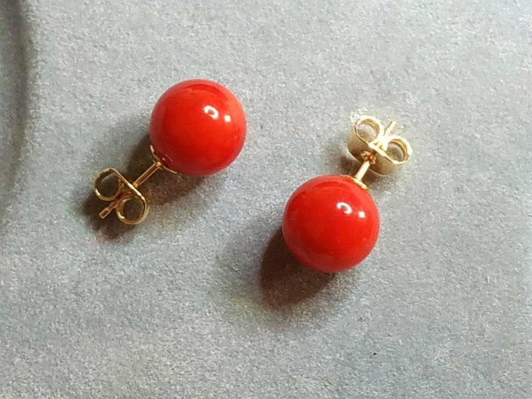 Boucles d’oreilles clou solitaire pierre 10mm