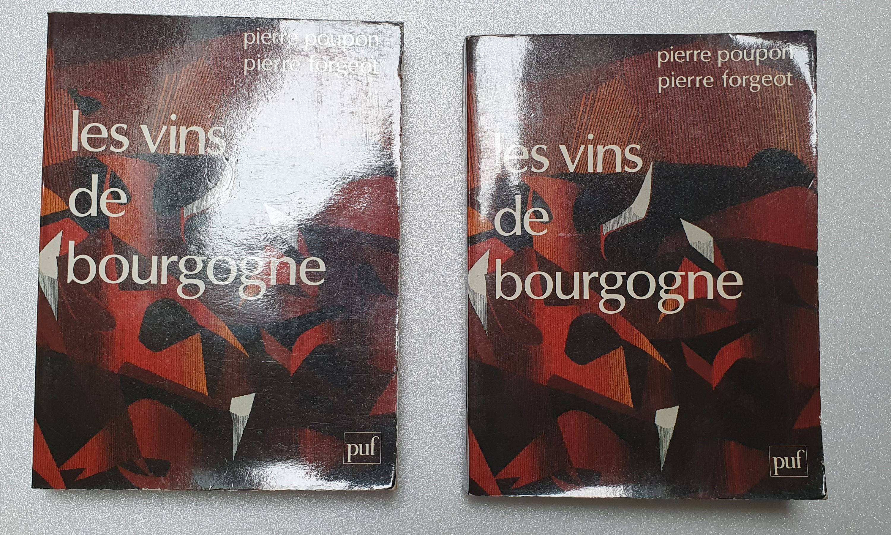 Vends Les vins de Bourgogne Edition PUF 1985 de Pierre et