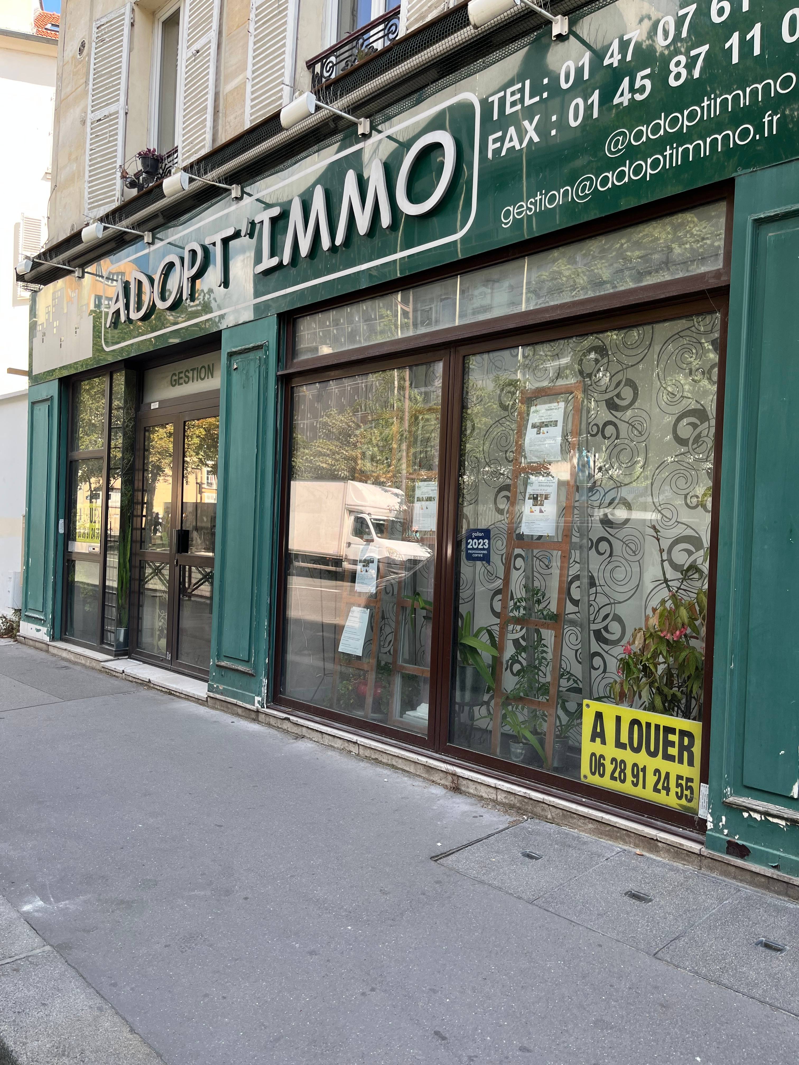 Loue boutique Paris 5ème - 62m²