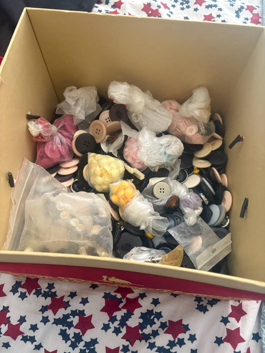 Lot de boutons à coudre