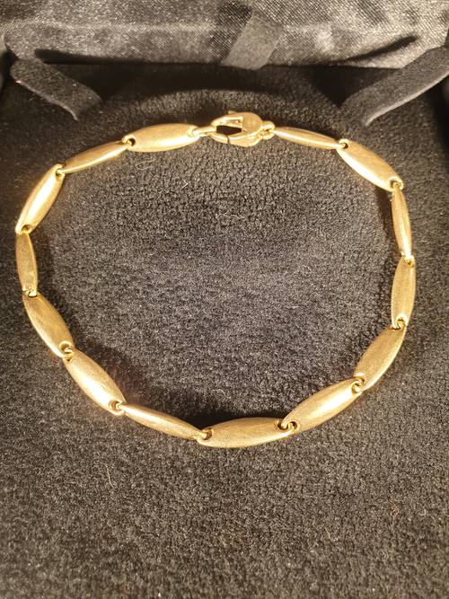 Bracelet souple tout or