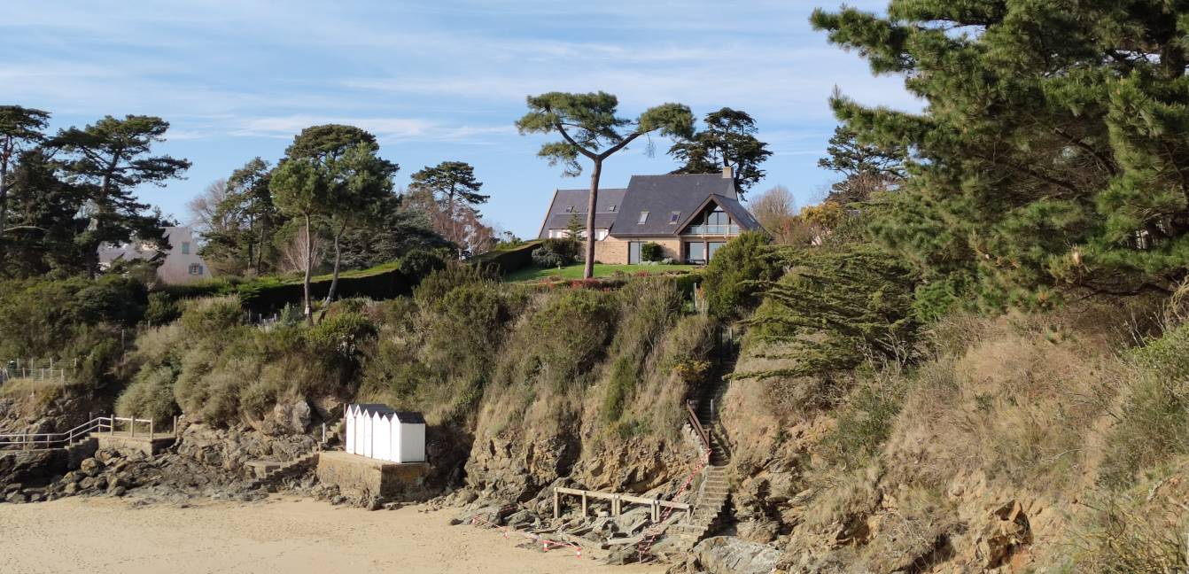 Loue villa 5 chambres avec vue sur mer - accès direct plage - 9 couchages - Saint-Briac-sur-Mer (35)