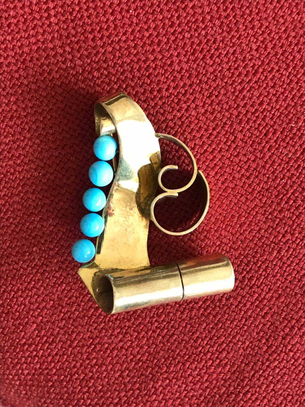 Broche ´ navire ´ époque Art Déco