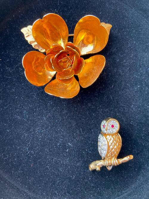 Broches plaqué Or