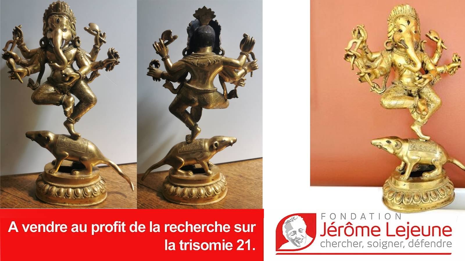 Bronze doré du Népal