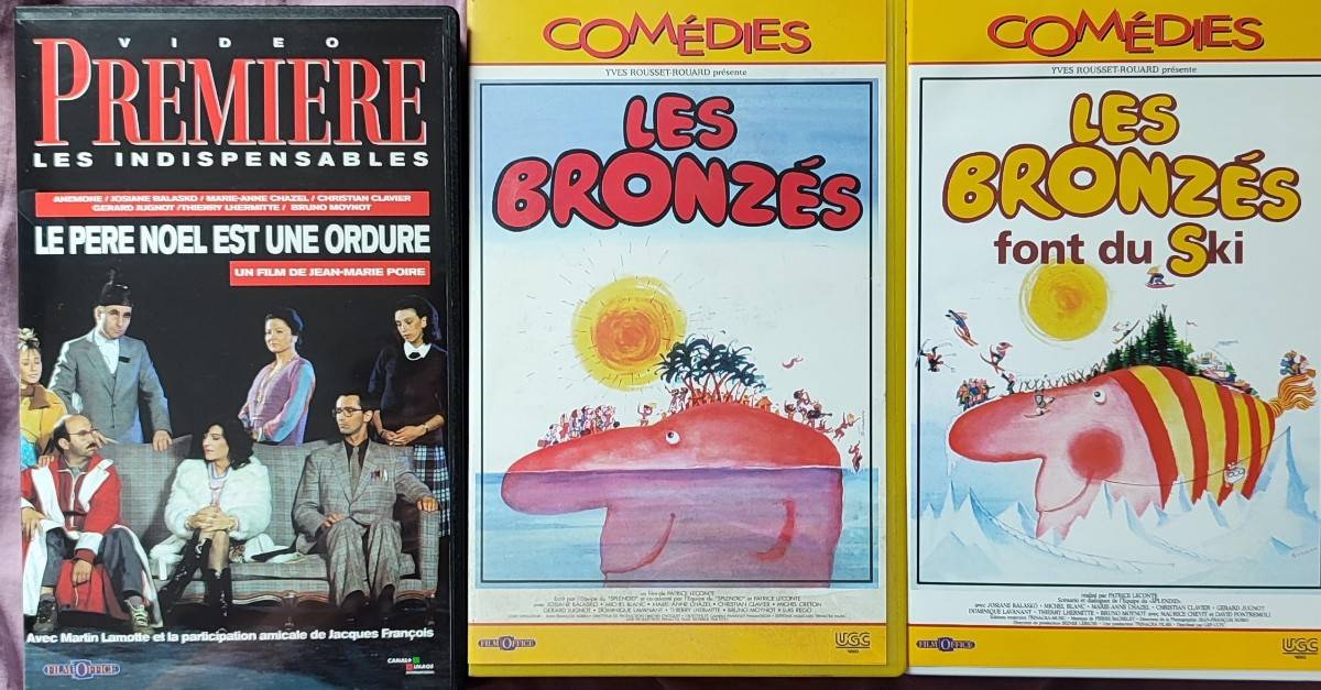 Vends VHS Les Bronzés, Le Père Noël