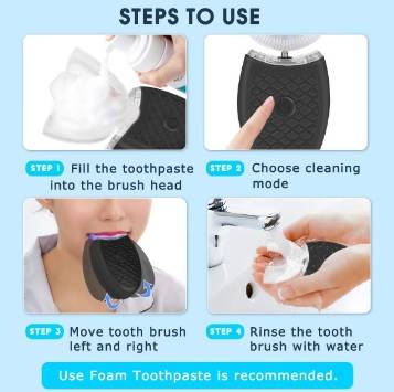 Brosse à dents électrique à ultrasons