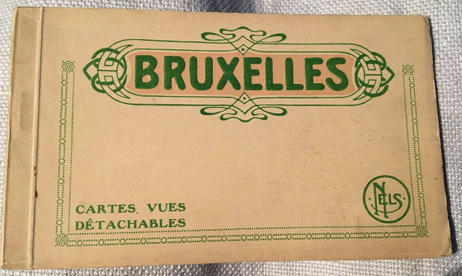 Bruxelles album cartes postales anciennes