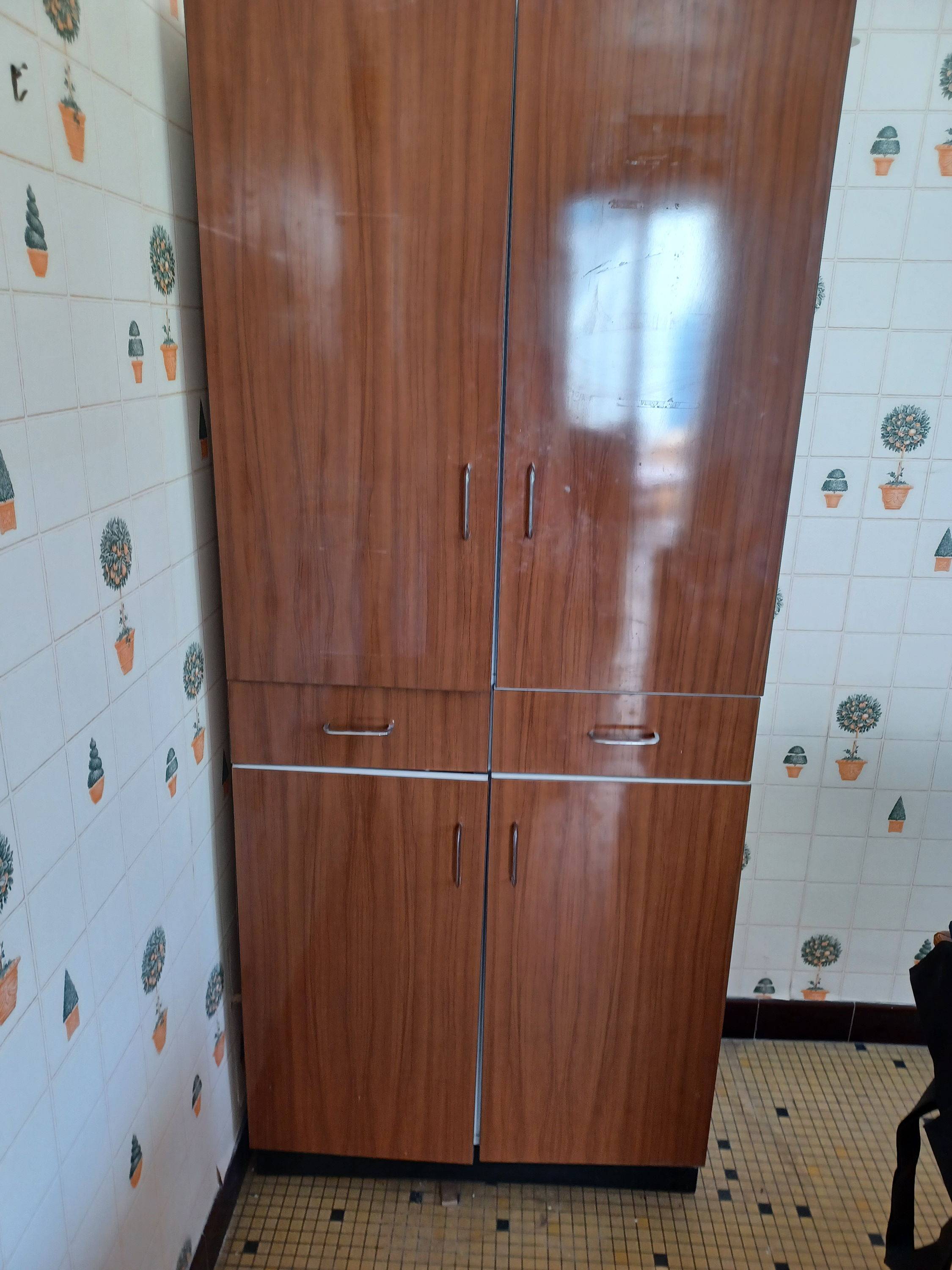Buffet de cuisine formica vintage
