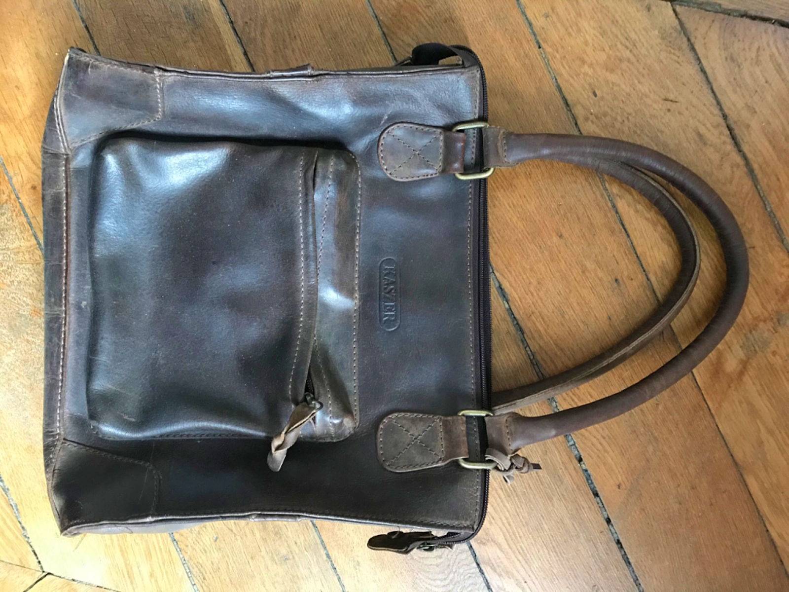 Sac cuir buffle Kaszer on Gens de Confiance