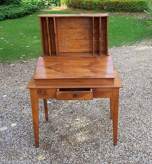 Vends bureau pupitre merisier XIXème siècle